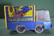 Машинка жестяная фургон 