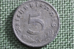 Монета 5 рейхспфеннигов, пфеннигов 1942 года A. Рейх. Германия.