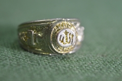 Кольцо, колечко с арабской надписью. Диаметр 17,8 мм.