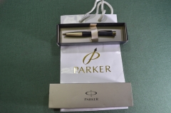 Ручка шариковая "Parker Паркер". Оригинальные коробка и пакет. Великобритания.