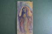 Рисунок акварель 