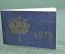 Календарь карманный на 1973 год, мини книжечка. Блокнот для заметок. Ленинград. #K6