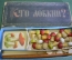 Игра настольная "Кто ловкий?". Оригинальная коробка. Грибы. СССР. 1952 год.