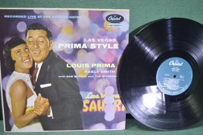 Пластинка виниловая "Las Vegas Prima style. Louis Prima. Луис Прима". Capitol. Винил 1 lp. #2