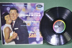 Пластинка виниловая "Las Vegas Prima style. Louis Prima. Луис Прима". Capitol. Винил 1 lp. #1