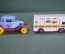 Машинка игрушка "Matchbox". Набор 4 шт. Цирк Circus. Самолет. Таиланд. 1977-1979 год.