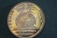 Монета (копия) "We are one". Mind Your Business. Fugio Cents. 