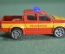 Игрушка машинка модель "Majorette Toyota Hilux Feuerwehr". Пожарные. Винтаж.