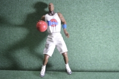 Фигурка баскетболист, из серии Space jam Bugs Bunny, 1996 год. Баскетбол. Пластик. #1