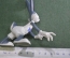 Фигурка кролик Багз Банни, из серии Space jam Bugs Bunny, 1996 год. Баскетбол. Пластик. 