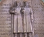 Медаль настольная большая "В честь победы Советских и Монгольских войск Халхин-Гол". Коробка. СССР.