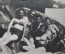 Фотография старинная "Девушки и юноши на море". Эротика. Ню. 1930е.