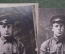 Фотография военный в фуражке. Знак ГТО. 2 шт. одним лотом. СССР. 1935 год.