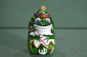 Елочная игрушка из стекла 