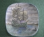 Блюдце, корабль "Mayflower, 1620. Отплытие пилигримов в Северную Америку". Gray's Pottery. Англия.