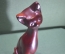 Статуэтка керамическая, фигурка "Кошка". Большая. Керамика. Поверхностные дефекты. #1