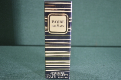 Духи, туалетная вода "Ivoire de Balmain". В упаковке, 50 ml. Франция. Парфюмерия винтаж.