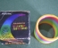 Игрушка детская пружинка "Радуга Rainbow". Коробка. Тайвань. Начало 1990х.