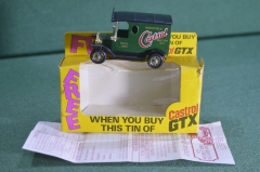 Модель машинка "Castrol". Масла, нефть. Промо. Lledo. Коробка. Великобритания. 1970е.
