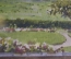 Картина старинная круглая в рамке. Акварель. Германия. Бавария. 1923 год.