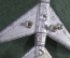 Модель масштабная "Самолет, истребитель", металл. Военная техника. Super Sabre F100-C. Гонк Конг.