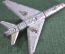 Модель масштабная "Самолет, истребитель", металл. Военная техника. Super Sabre F100-C. Гонк Конг.