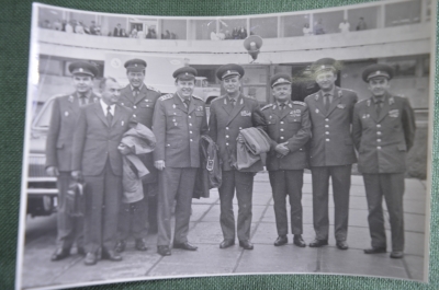 Фотография "Военная прокуратура. Встреча делегации ЧССР". Генерал. СССР. 1975 год. 