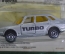 Модель машинка "Saab Turbo". Majorette. Блистер. Винтаж. Франция.