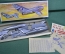 Модель сборная, самолет советский "MIG-15, МИГ". Полный комплект. Авиация. ГДР. 1970-е годы.