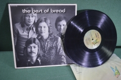 Пластинка виниловая "The best of bread". Рок. Elektra Records. Винил, США.