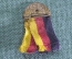 Знак значок с лентой "9 лет ГДР". Германия.