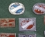 Знак значок "Мосты Москвы". Набор 25 шт. СССР.