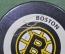 Шайба хоккейная NHL, Boston Bruins. Автограф, Сергей Самсонов. Хоккей. Made in Canada, Official. 