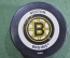 Шайба хоккейная NHL, Boston Bruins. Автограф, Сергей Самсонов. Хоккей. Made in Canada, Official. 
