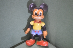 Игрушка резиновая "Микки Маус большой". Дисней. Disney. США. Америка. 1964 год.