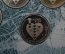 Набор сувенирных жетонов "25 лет Занстада". Где 7 сердец стучат вместе. Нидерланды. 1999 год