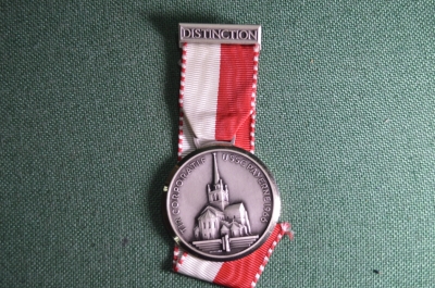 Стрелковая медаль, посвященная соревнованиям в Пейерне, Швейцария, 1966г.