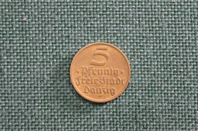 5 пфеннигов 1932, Данциг, 5.3.