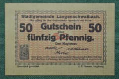 50 пфеннигов, Германия, Швальбах.