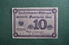 10 марок 1918 года, Готтинген, Германия.