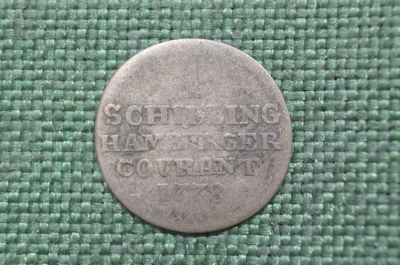 1 шиллинг 1778 Германия, Гамбург, серебро