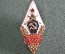 Знак, значок "Ветеран 3-го Ленинградского артиллерийского училища"