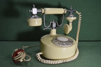 Телефон стационарный "Стелла - Stella", СССР, ретро, 1986 год, отличный 