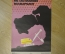 Плакат по технике безопасности "Не оставляй козырьки", 1982 год, изд-во "Металлургия", СССР.