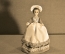 Кукла "Женщина в сине-белом платье", целлулоид. Винтаж. Франция. Вторая половина XX века. 