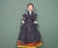 Кукла "Женщина в черном платье", целлулоид. Винтаж. Франция. Вторая половина XX века. 