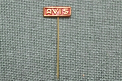 Значок фрачник "Avis", прокат автомобилей.