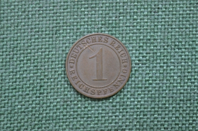 1 рейхспфенниг 1935 год, буква А. Германия, 3-й Рейх.