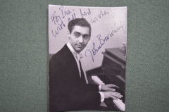 Фотография с автографом пианиста Джона Браунинга (John Browning)