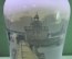 Ваза фарфоровая "Royal Copenhagen", Парусник, пирс, маяк, Дания, 1959 год.